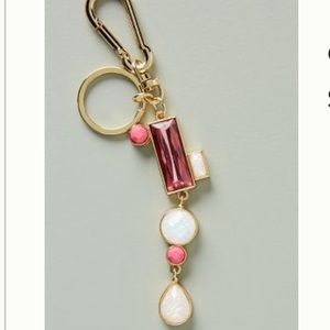 Anthropologie Birthstone Keychain October
